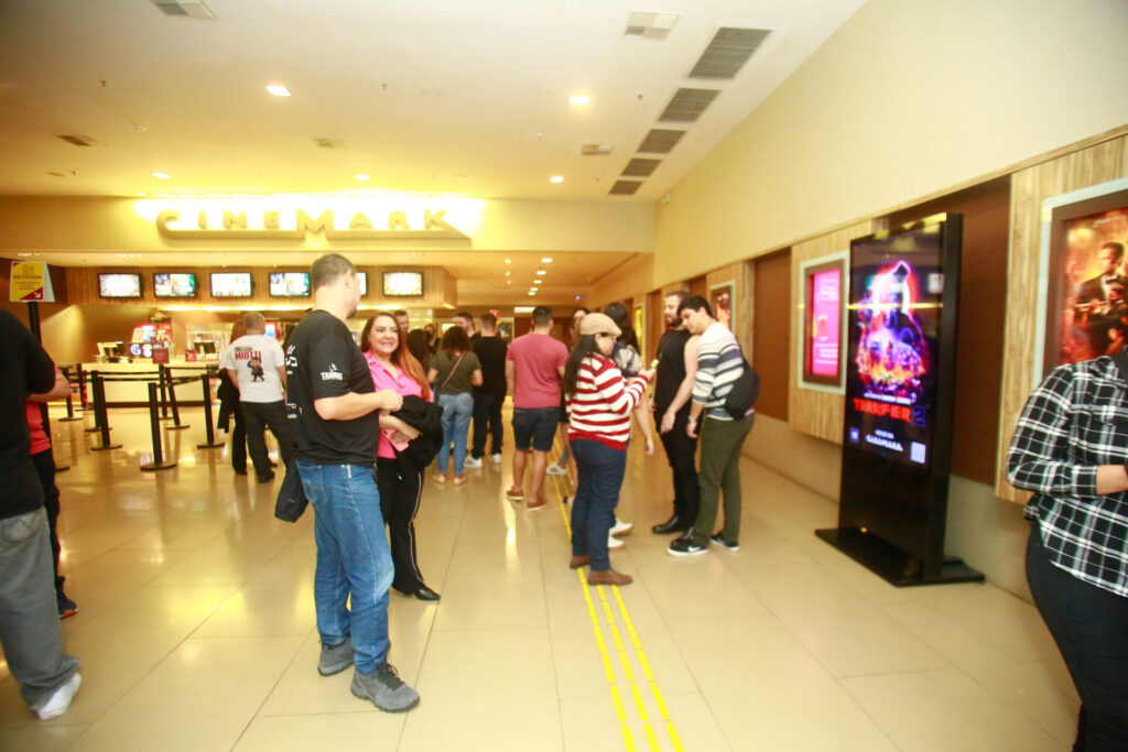 Cinemark Do Shopping Iguatemi Bras Lia Recebe Convidados Para A Pr